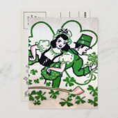  St. Patrick's Day Briefkaart (Voorkant / Achterkant)