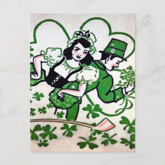  St. Patrick's Day Briefkaart (Voorkant)
