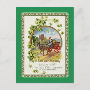 St Patrick's Day briefkaart