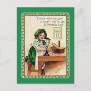 St Patrick's Day briefkaart
