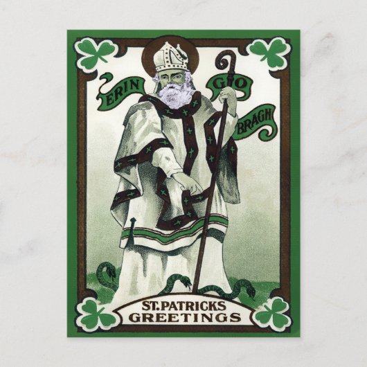  St. Patrick's Day Briefkaart (Voorkant)