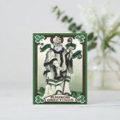  St. Patrick's Day Briefkaart (Staand voorkant)