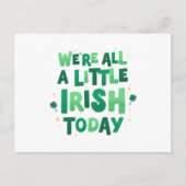 St. Patrick's Day Briefkaart (Voorkant)