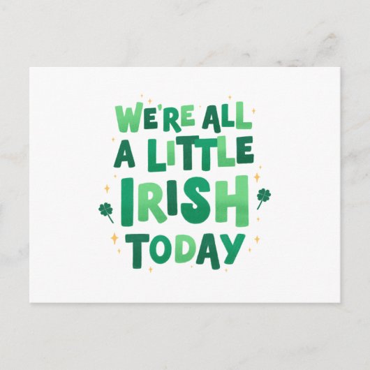 St. Patrick's Day Briefkaart (Voorkant)