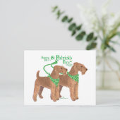 St. Patrick's Day Briefkaart (Staand voorkant)