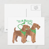 St. Patrick's Day Briefkaart (Voorkant / Achterkant)
