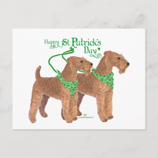 St. Patrick's Day Briefkaart (Voorkant)
