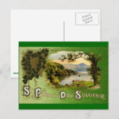  St Patrick's Day briefkaart (Voorkant / Achterkant)