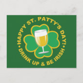 St. Patrick's Day briefkaart (Voorkant)