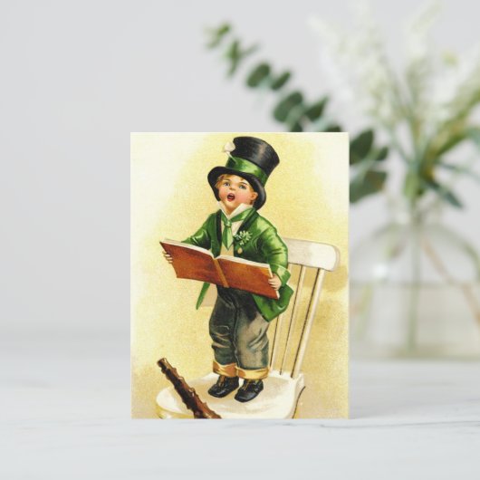 St. Patrick's Day Briefkaart (Staand voorkant)