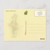 St. Patrick's Day Briefkaart (Achterkant)