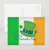 St. Patrick's Day Briefkaart (Voorkant / Achterkant)