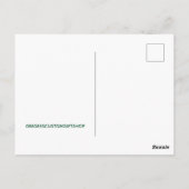 St. Patrick's Day Briefkaart (Achterkant)