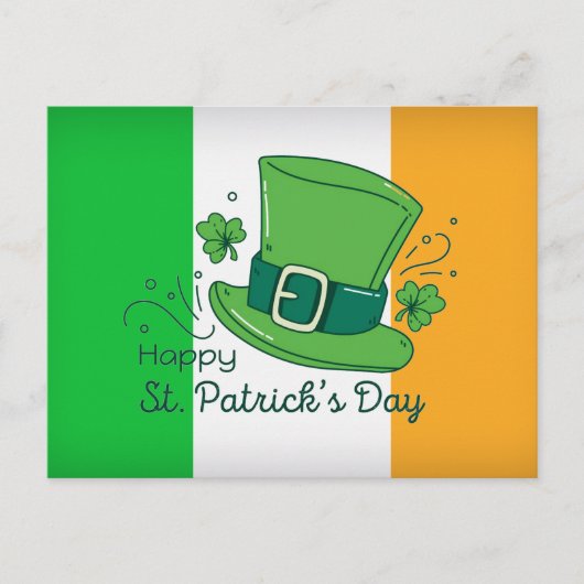St. Patrick's Day Briefkaart (Voorkant)