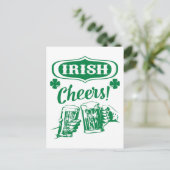 St. Patrick's Day Briefkaart (Staand voorkant)
