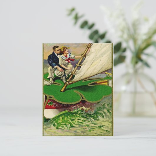  St. Patrick's Day Briefkaart (Staand voorkant)