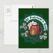 St. Patrick's Day Briefkaart (Voorkant / Achterkant)
