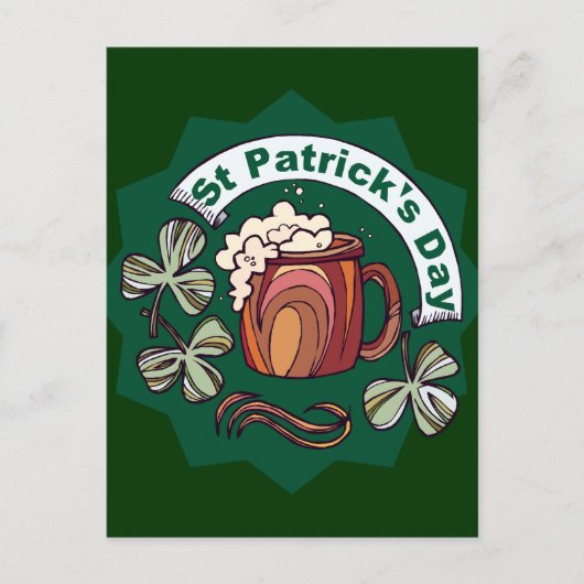 St. Patrick's Day Briefkaart (Voorkant)