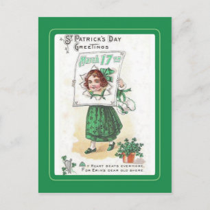 St Patrick's Day briefkaart