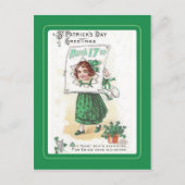 St Patrick's Day briefkaart (Voorkant)