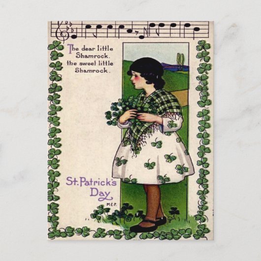 St. Patrick's Day Briefkaart (Voorkant)