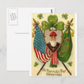 St. Patrick's Day Briefkaart (Voorkant / Achterkant)