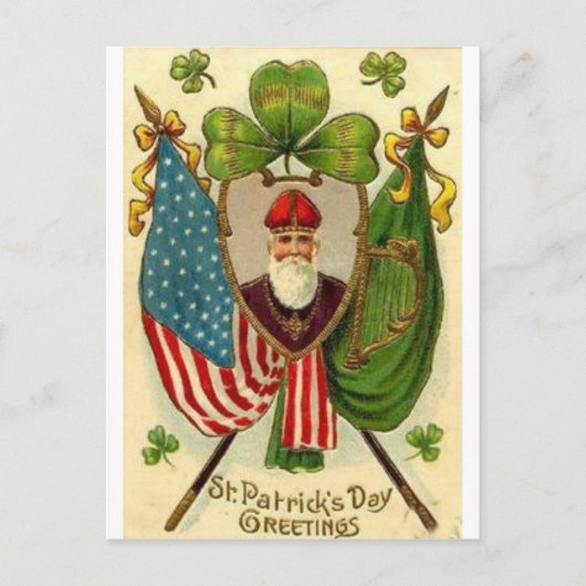 St. Patrick's Day Briefkaart (Voorkant)