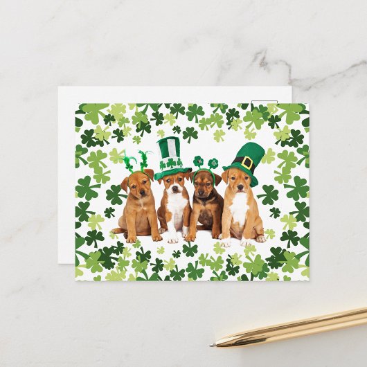St. Patrick's Day Briefkaart