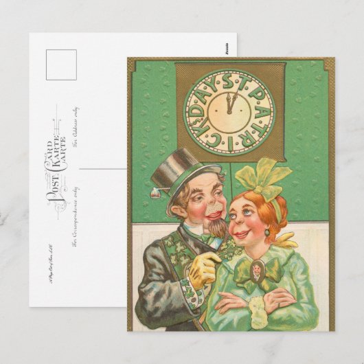 St. Patrick's Day Briefkaart (Voorkant / Achterkant)