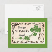 St. Patrick's Day! Briefkaart (Voorkant / Achterkant)
