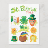 St. Patrick's Day Briefkaart (Voorkant)