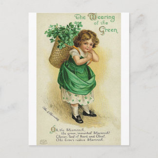 St. Patrick's Day Briefkaart