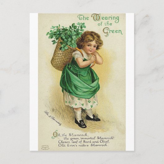 St. Patrick's Day Briefkaart (Voorkant)