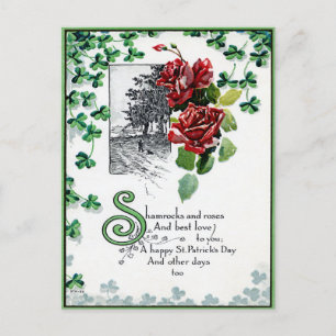 St. Patrick's Day Briefkaart