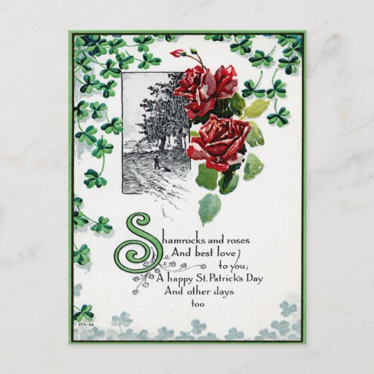 St. Patrick's Day Briefkaart (Voorkant)