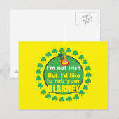 St. Patrick's Day Briefkaart (Voorkant / Achterkant)