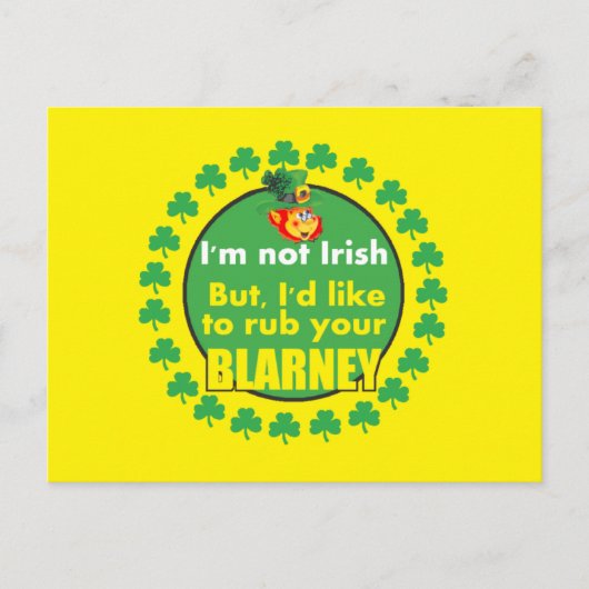 St. Patrick's Day Briefkaart (Voorkant)