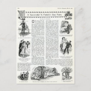 St. Patrick's Day Briefkaart