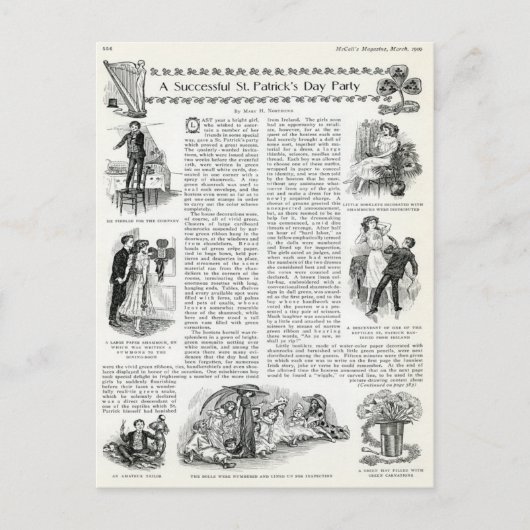 St. Patrick's Day Briefkaart (Voorkant)