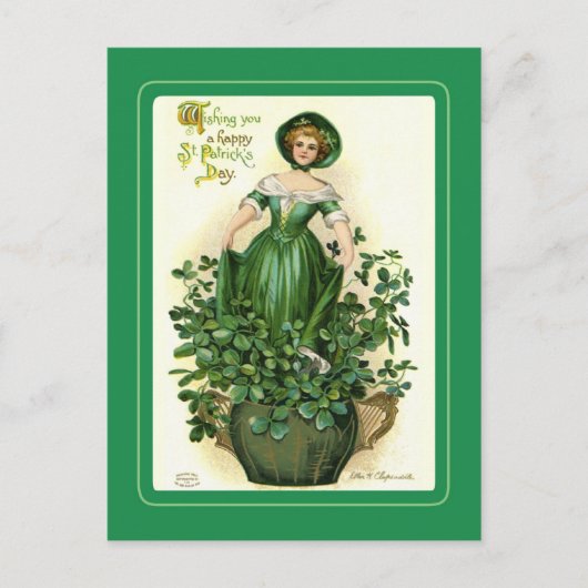 St Patrick's Day briefkaart (Voorkant)