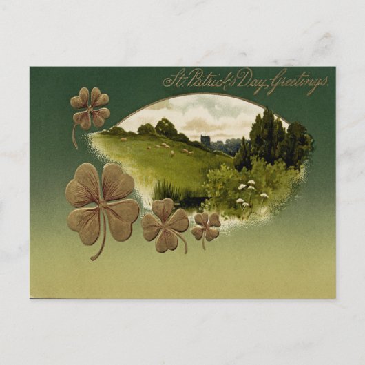  St. Patrick's Day Briefkaart (Voorkant)