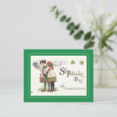 St Patrick's Day briefkaart (Staand voorkant)