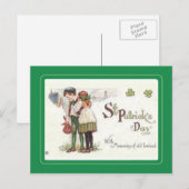 St Patrick's Day briefkaart (Voorkant / Achterkant)