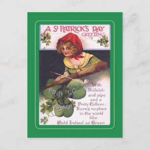 St Patrick's Day briefkaart