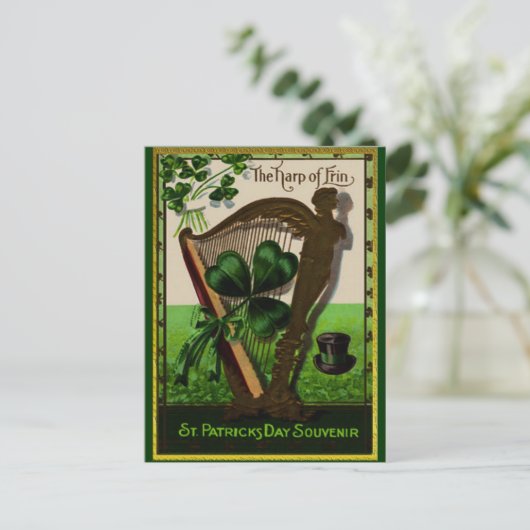 St. Patrick's Day Briefkaart (Staand voorkant)