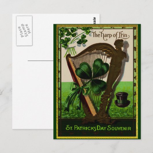 St. Patrick's Day Briefkaart (Voorkant / Achterkant)