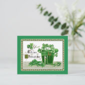St Patrick's Day briefkaart (Staand voorkant)
