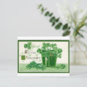 St. Patrick's Day Briefkaart (Staand voorkant)
