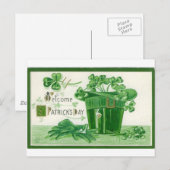 St. Patrick's Day Briefkaart (Voorkant / Achterkant)