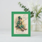 St Patrick's Day briefkaart (Staand voorkant)